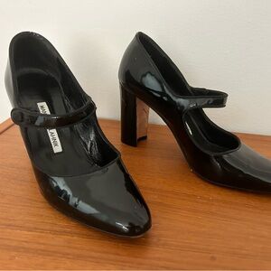 Patent Leather Mary Jane Pump Manolos